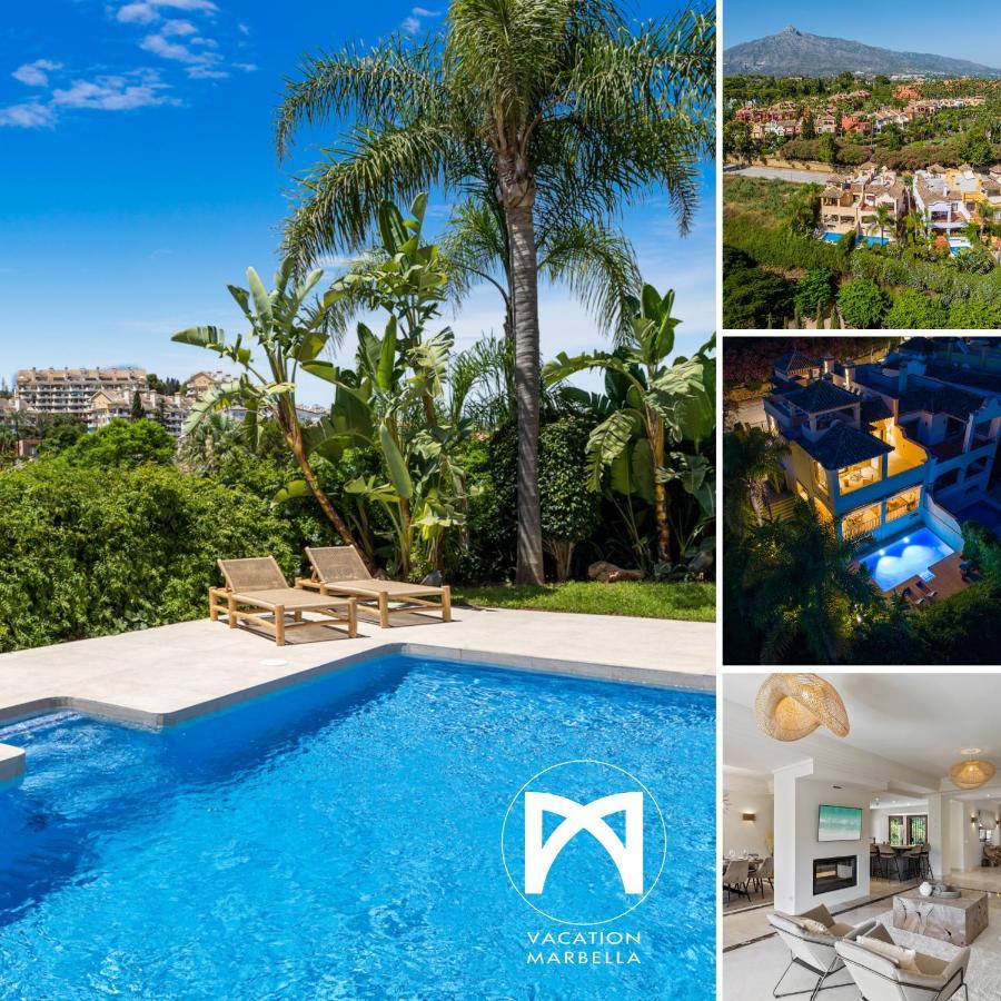 Vacation Marbella I Villa Vasari, Near Marina, Private Pool, Rooftop Views, Big Groups Экстерьер фото