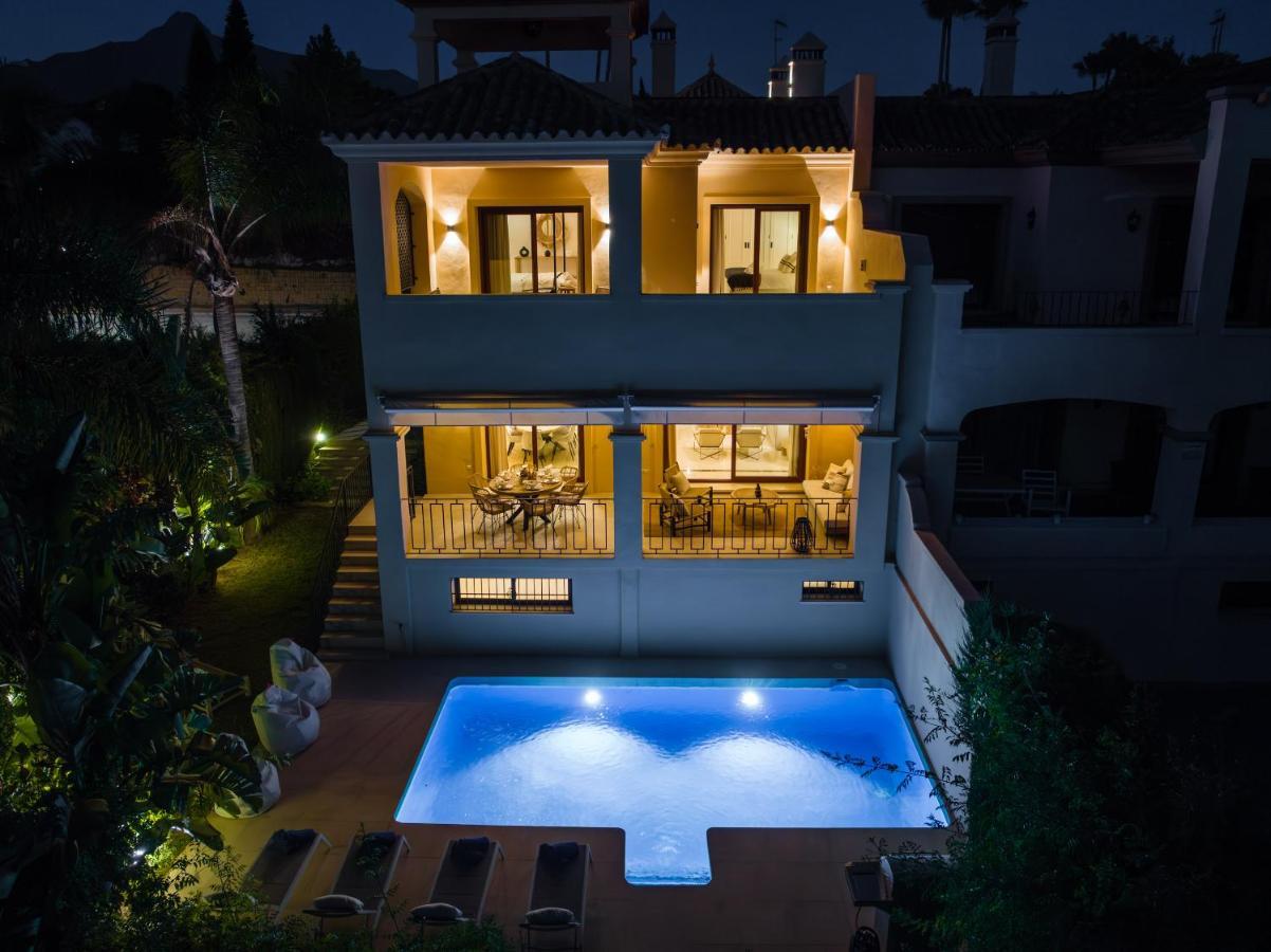 Vacation Marbella I Villa Vasari, Near Marina, Private Pool, Rooftop Views, Big Groups Экстерьер фото